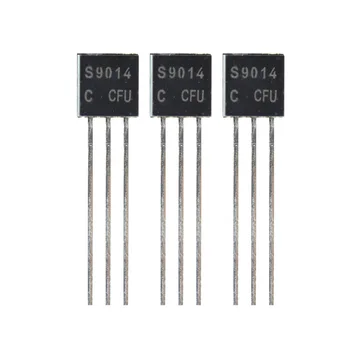 100ШТ НОВЫЙ Транзистор S9014 S9014C TO-92 NPN 50V 0.1A