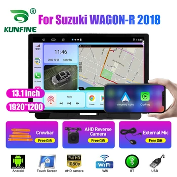 13,1-дюймовое автомобильное радио для Suzuki WAGON-R 2018 Автомобильный DVD GPS Навигация Стерео Carplay 2 Din Центральный мультимедийный Android Auto