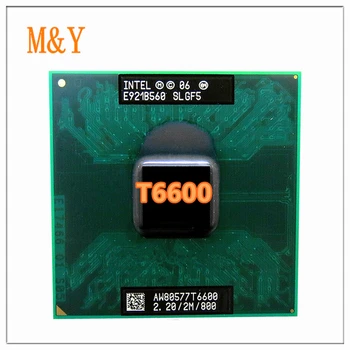 2 Duo T6600 2M Cache 2,20 ГГц 800 МГц, разъем PGA478, версия с поддержкой чипсета PM965