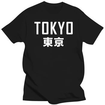 2019 Одежда в стиле хип-хоп аниме, футболка с капюшоном с токийским принтом, футболка с коротким рукавом, разноцветные топы, футболки Harajuku Унисекс Camiseta