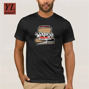 2020 Модная Мужская футболка Weasley s Wizard Wheezes Футболка Одежда Популярная Футболка С круглым вырезом 100 Хлопок