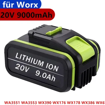 2023 новый 20 В 9000 мАч литий-суррогатный аккумулятор для Worx Power Werkzeuge WA3551 WA3553 WX390 WX176 WX178 WX386 WX678