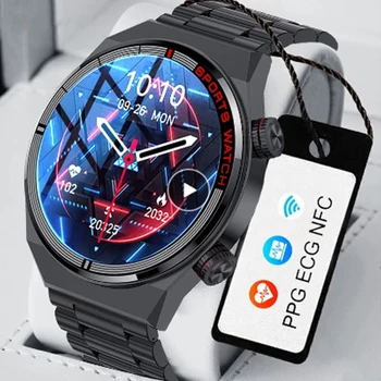 2023 Новый ЭКГ + PPG Монитор Здоровья Пульсометр Часы для Измерения Артериального Давления Водонепроницаемые Спортивные Умные Часы Мужские Для Xiaomi Redmi K40 K30 Ultra