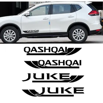2шт Наклейки на боковые двери для Qashqai J10 Juke Leaf Micra Sentra Patrol примечание