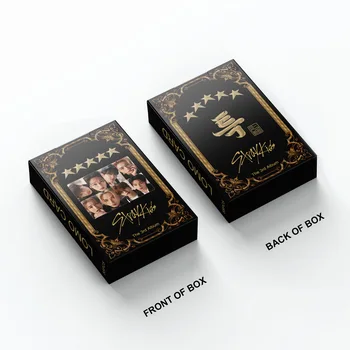 55 шт./компл. Kpop Stray Kids 5 звезд Новый альбом Lomo Cards Пять звезд Фотокарточки Straykids Набор фотокарточек Подарки фанатам