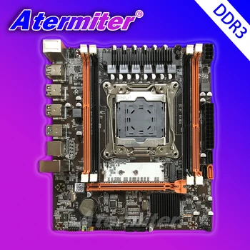 Atermeter X99HD3 LGA2011-V3 серверный компьютер DDR3 модуль материнской платы настольного компьютера LGA2011-3 поддерживает оперативную память DDR3