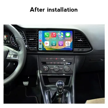 Carplay 4G WIFI Android 11 DSP Автомобильный Радио Мультимедийный Плеер Для Seat Leon MK3 2012 2013 2014 2015 2016-2018 BT Головное Устройство GPS FM