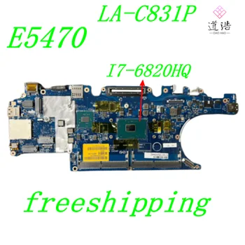 CN-0476 JC Для Dell Latitude E5470 Материнская плата ноутбука LA-C831P I7-6820HQ Процессор 0476 JC 476JC Материнская плата DDR4 100% Протестирована, полностью Работает