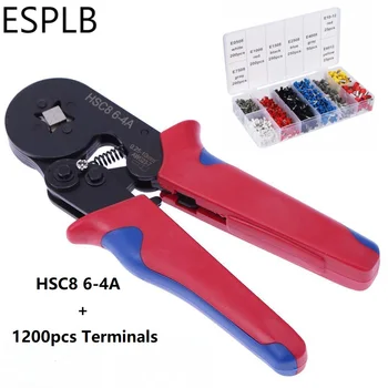 ESPLB Мини-Обжимные плоскогубцы HSC8 6-4 HSC8 6-6 0,25-6мм2 HSC8 6-4A Плоскогубцы 0,25-10мм2 Клеммы для ручного инструмента