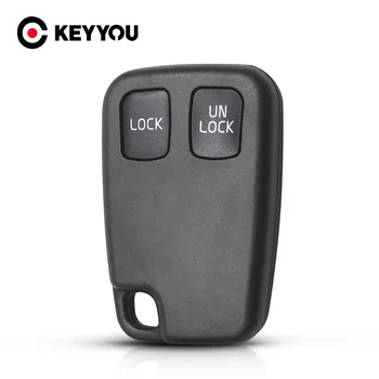 KEYYOU Для Volvo Автомобильный Ключ Для Volvo S70 V70 C70 S40 V40 XC90 XC70 Замена Автомобильного Ключа 2 Кнопки Дистанционного Управления Брелок Чехол Для автомобильного Ключа