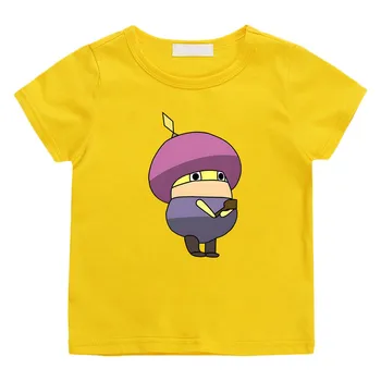 Ni No Kuni/ Популярные милые футболки с аниме, футболка с принтом манги, 100% хлопок, футболка с рисунком Каваи, Футболка для мальчиков/девочек большого размера
