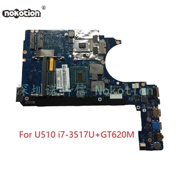 NOKOTION VITU5 LA-8971P Материнская плата для ноутбука Lenovo U510 с процессором SR0N6 i7-3517U Geforce GT620M 1G DDR3