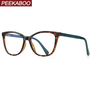 Peekaboo, хит продаж, очки с анти-синим светом для женщин, модные оптические очки TR90 