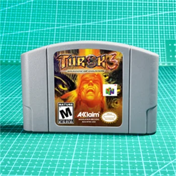 Turok 3 - Shadow of Oblivion для 64-битной консоли NTSC N64 в США.