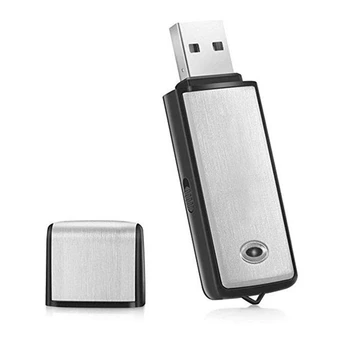 USB-диктофон USB Флэш-накопитель Перезаряжаемый Цифровой Диктофон для записи встреч и интервью на ПК