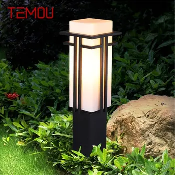 · TEMOU Outdoor Lawn Lights Modern Garden Lamp LED Водонепроницаемый IP65 Домашний Декоративный Светильник для Виллы Duplex