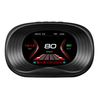Автомобильный головной дисплей OBD2 GPS, автоэлектроника, проектор HUD, дисплей, цифровой автомобильный спидометр, аксессуары для 90% автомобилей
