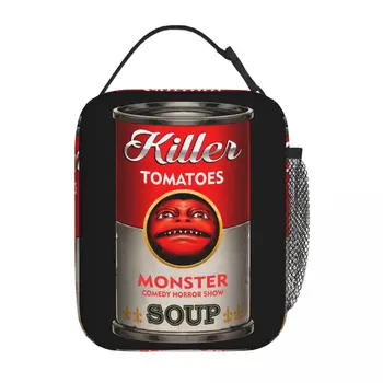 Аксессуары Attack Of The Killer Tomatoes Изолированная сумка для ланча, Дорожная коробка для хранения продуктов, Новый термохолодильник Bento Box