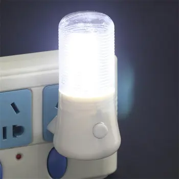 Горячая аварийная лампа мощностью 3 Вт, настенный светильник для домашнего освещения, светодиодный ночник, Прикроватная лампа EU Plug, Настенная энергосберегающая лампа 220 В