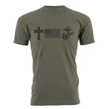 Горячая распродажа, рубашка из 100% хлопка морской пехоты - унисекс / мужская футболка God Country Corps. Футболка На заказ Aldult Teen Unisex Унисекс