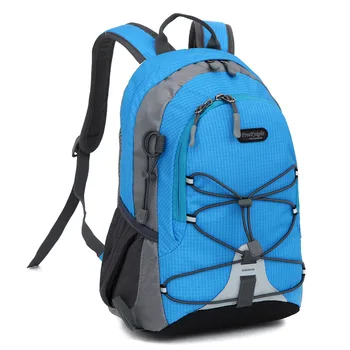 Детский спортивный рюкзак для путешествий, школьный рюкзак для кемпинга, легкая качественная водонепроницаемая сумка большой емкости.