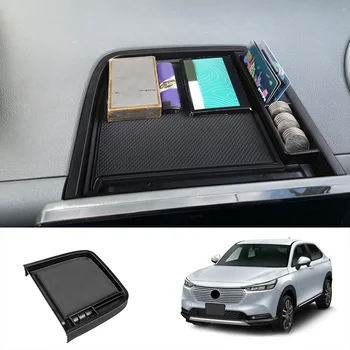 Для Honda HRV HR-V Vezel 2021 2022 Ящик для хранения приборной панели автомобиля, Органайзер, Навигационный экран, Задняя ткань, Очки, Хранение ключей