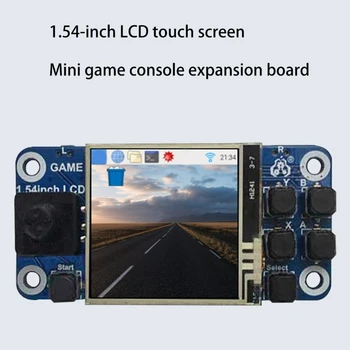 ЖК-дисплей для мини-игровой консоли, сенсорный ЖК-дисплей 1,54 дюйма для Raspberry Pi, портативный сенсорный дисплей для Raspberry D07 22, прямая поставка