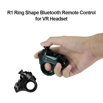 Игровой контроллер R1 Bluetooth 4.0 Ring, пульт дистанционного управления виртуальной реальностью, беспроводной геймпад для iPhone Android, перезаряжаемые 3D-очки для игры