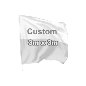 Изготовленный на Заказ Флаг 3мх3м 300х300см Большой Баннер Спортивных Болельщиков