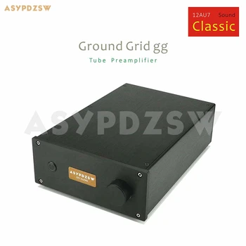 Комплектный ламповый предусилитель GG-PRE AMP Classic Ground Grid gg 12AU7 с ламповым усилителем