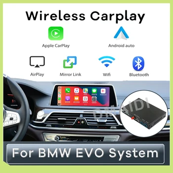 Коробка декодера беспроводного подключения CarPlay для BMW EVO ID5 ID6 System 2017-2019