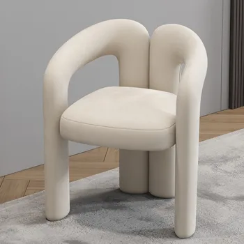 Легкие роскошные обеденные стулья, современный минималистичный стиль, креативные стулья, ресторанные обеденные столы, стулья, новая мебель
