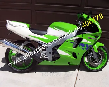 Лучшая цена Комплект Мотоциклетных Обтекателей Для Kawasaki Ninja ZX 6R 1994-1997 ZX-6R ZX6R 94 95 96 97 Обтекатель Вторичного рынка Двигателя