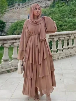 Марокканский Кафтан Дубай Роскошные Женщины Джалабия Рамадан Арабское Платье Миди Платья Мусульманка Кимоно Абая для Женщин Джилбаб Джилбеб