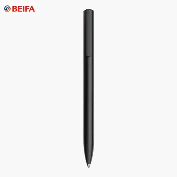 Металлические Гелевые Ручки BEIFA Smooth Fine Point 0,5 мм Черного Цвета с Синими чернилами для Домашнего Делового Офиса, Школьного Подарка