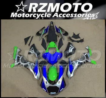 Новый комплект обтекателей для мотоциклов ABS, пригодный для YAMAHA YZF - R1 R1m 2015 2016 2017 2018 2019 15 16 17 18 19 Комплект кузова Синий Зеленый