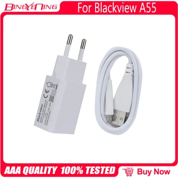 Оригинальное зарядное устройство для Blackview A55 EU Plug Travel 5V1A TPYE-C USB Кабельная линия передачи данных