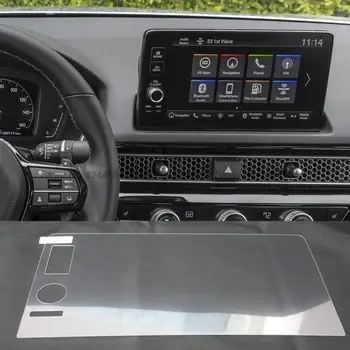 Пленка из закаленного стекла для Honda Civic Sport Sedan 2022, Защитная пленка для экрана автомобильного радио, GPS навигации, аксессуары для интерьера