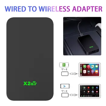 Подключаемый к беспроводному адаптеру для CarPlay и Android Auto Mini Adapter, мультимедийный плеер, подключаемый ключ для iOS и Android