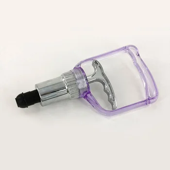 Прозрачный Металлический пистолет для Хиджамы фиолетового цвета для баночного наполнения чашек
