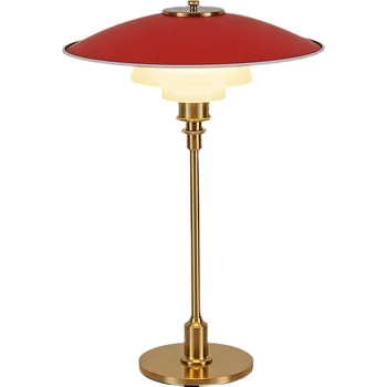 Простая настольная лампа в скандинавском стиле, прикроватная лампа для гостиной, спальни, рабочий стол, современный Креативный Зеленый
