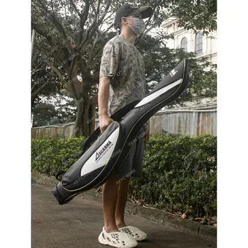 Рыболовная сумка, сумка для удочки, 1,25 м, водонепроницаемая сумка для приманки, Телескопическая сумка для удочки, сумка для большого живота
