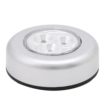 Светодиодная сенсорная подсветка, беспроводная светодиодная подсветка под шкаф, белая для домашнего шкафа и гардероба