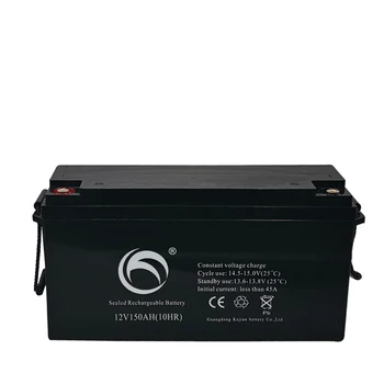 Свинцово-кислотная батарея ИБП Kejian 12V AGM 12V 150AH Deep Cycle Battery OEM Производитель