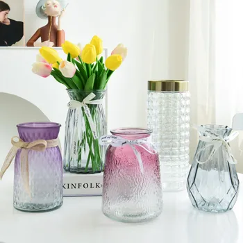 Украшения в вазе, Креативная Цветочная рамка, Цветочный орнамент, сжимающий емкость для воды, Декоративный цветок, рабочий стол в гостиной в Скандинавском стиле
