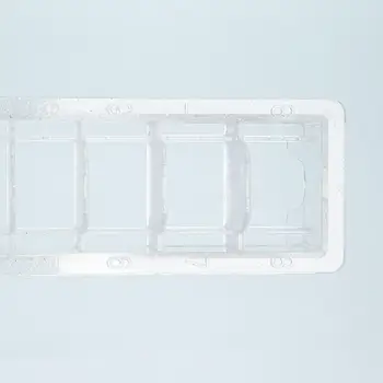 Универсальная направляющая Коробка для хранения гребенки Держатель контейнера с 10 сетками Прямоугольные Аксессуары Чехол-органайзер для гребенки Limit для магазина