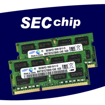 Чип SEC 2GB 4GB 8GB 2G 4G PC2 PC3 PC3L DDR2 DDR3 667MHz 800MHz 1333hz 1600MHz 5300 6400 S 8500 10600 Память ноутбука ноутбук RAM